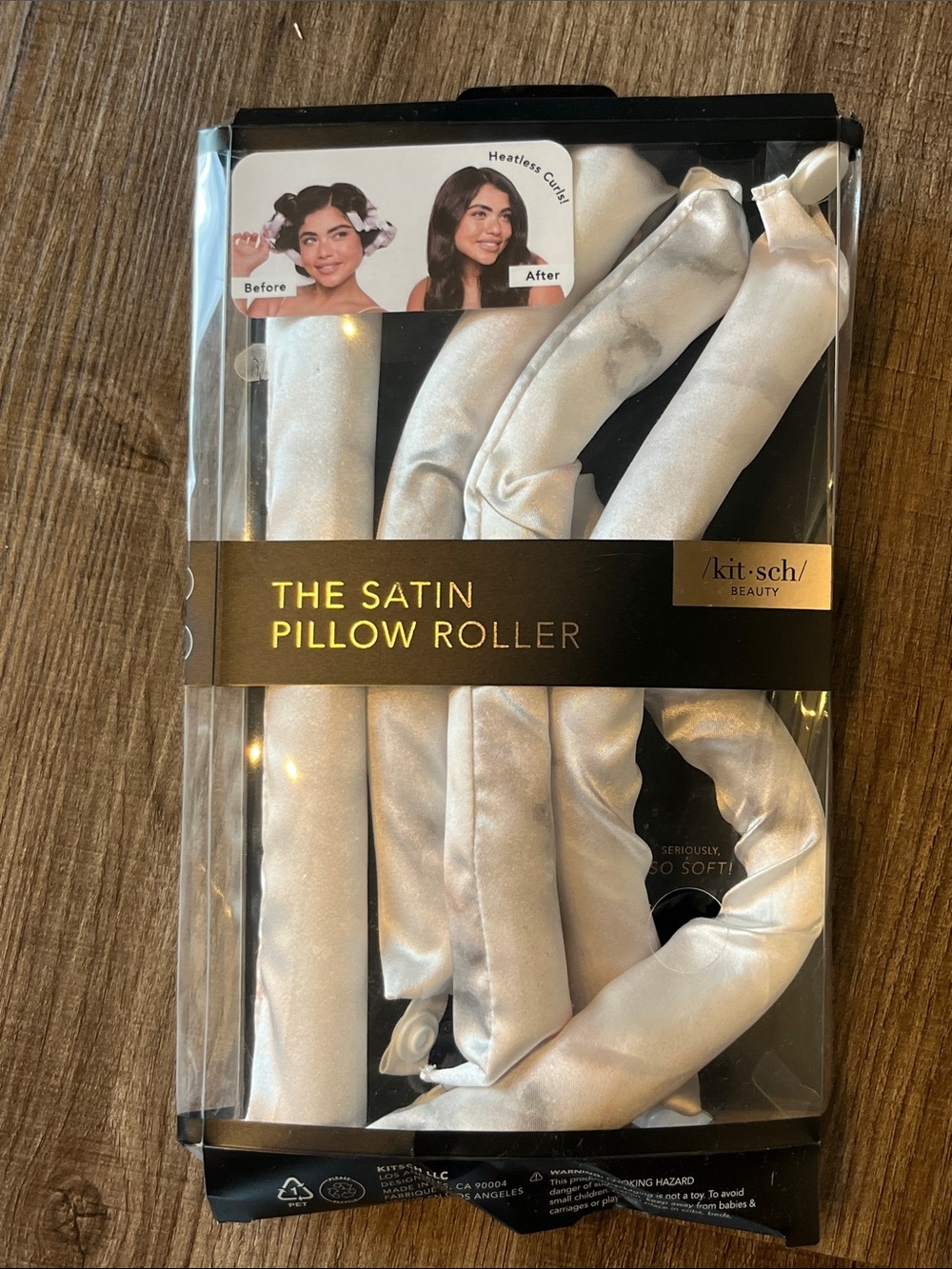 Kitsch Satin Pillow Roller Heatless Curlers Set
